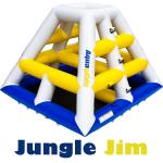 Customised Inflatable Water Park / Aquaglide Jungle Jim Modular Playset for sale