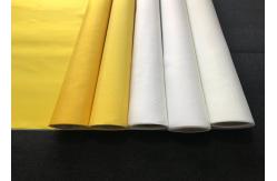 China 100% Polyester Silk Screen Mesh Roll , 25 Micron Screen Roll Low Elasticity supplier