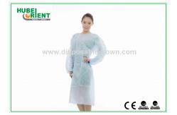 China Eco Friendly Breathable SMS Disposable Surgical Scrubs with Elastic Wrist supplier