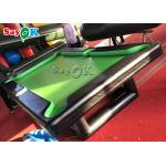 0.9mm PVC Air Sealed Billiard Inflatable Snooker Table With Stand