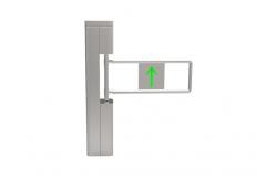 China 800mm Arm SS304 RFID Face Recognition Swing Gate AC 220V supplier