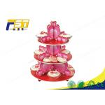 OEM ODM Cardboard Cake Display Stand Digital Printing Environmental Protection