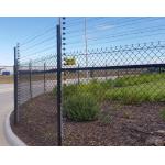 Hot Dipped Galvanized Pvc Coated Chain Link Fence 2.0mm Wire Dia for sale