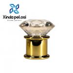Gold Perfume Bottle Cap Replacement Cosmetic Luxury Shiny Transparent for sale