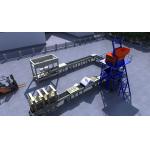 1500*1300*2500cm Wet Mix Concrete Dosing System , 37.6KW Automatic Hollow Block Machine for sale