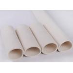 300 Degree Off White Nomex Spiraled Felt Roller / Tube Middle Temperature Zone For Aluminum Profile for sale