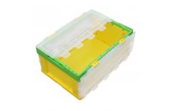 China Logo Printing Non - Toxic Collapsible Plastic Containers American Standard Sizes supplier