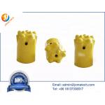Buttons Tungsten Carbide Tapered Drill Bits For Cutting Metal