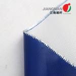 Fiberglass Fire Curtain Cloth With Stainless Steel Insert For Pipeline High Temperature Protection for sale