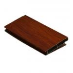 OEM Wood Finish Aluminium Profiles For Building Decoration Materials for sale