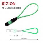 24 Fibers MPO Singlemode Fiber Optic Loopback Module /Cable for sale