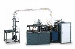 China Unique PLC Control High Speed Paper Cup Machine With 90-100 PCS/MIN supplier