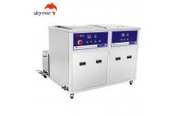 China SUS304 360L Double Tank Ultrasonic Cleaner For Turbine Fuel Nozzle supplier