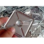 Galvanized Steel 2.5 Square Self Locking Washers 63.5mm Used To Fasten Insulation Pins for sale