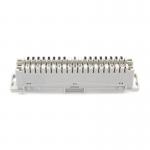Phosphor Bronze 10 Pair Krone Module ABS 0.5um 1.25um 5um Silver Plating for sale