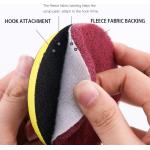 16Pcs 4 Inch Drill Power Brush Tile Scrubber Scouring Pads Cleaning Kit