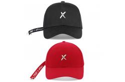 China 100% Cotton Women Sports Dad Hats With Long Strap Custom Embroidered supplier