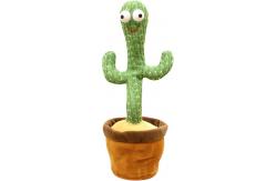 China 30cm Singing Dancing Cactus Plush Toy For Home Decoration supplier