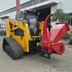 Crawler Wheel Mini Skid Loader 1500kgs Low Emission With Yanmar Engine