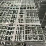 Heavy Duty Anti Slip Metal Grating Serrated Steel With Galvanized Surface for sale