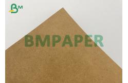 China 300g + 18g PE Coated Brown Kraft Paper In Packing And Printing supplier
