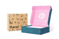 China 450gsm GFA Cardboard Mailing Box Custom Logo Foldable Corrugated GMI supplier