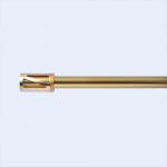 Diameter 22 mm Metal Curtain Pipe Accessories Gold Shower  Curtain Rod Set For Living Room for sale