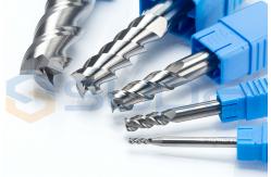 China 3 Flutes Solid Carbide End Mill for Aluminum CNC Milling Cutter supplier