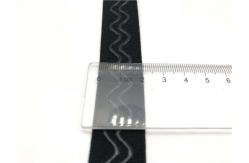 China Anti Slip Silicone Gripper Elastic Tape For Bra Strip With Logo Printing supplier