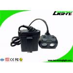 Super Light 150000lux Mining Cap Lights Dual Beam Coal Miner Hard Hat OLED Screen for sale