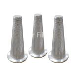 304 316 Stainless Steel Shaped Filter Minimal Scaling high Flow capacity for sale