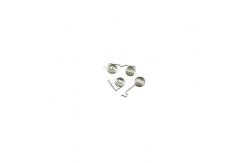 China Keystone 4x AA AAA Battery Coil Spring Holder Parts Contacts Design supplier