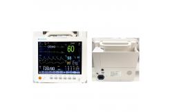 China Multiparameter portable vital sign monitor cardioc patient monitor with bracket supplier