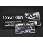 5 Colorway Printed Iron On Labels Woven Labels With Own Logo for sale