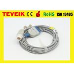 Teveik Factory Mindray Reusable Round 12pin 5 leads ECG Cable For PM7000 Patient Monitor for sale