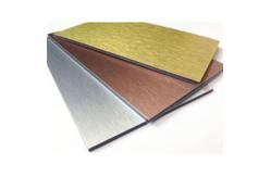 China Width 1220mm Acp Aluminum Composite Panel Cladding Primer Back side supplier