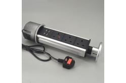 China UK Standard Pop Up Power Tabletop Kitchen Socket With LED Indicator supplier