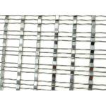 2mm Thick Stainless Steel Decorative 1x1m Woven Wire Mesh Curtain Sheet for sale