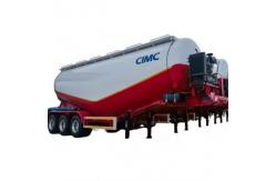 China CIMC Latest Design Of High-strength Three-axis Cement Bulk Powder Tank Trailer supplier