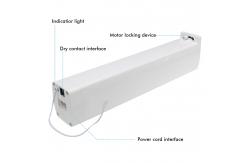 China 433HMz Remote Control Curtain Opener 50Kg supplier