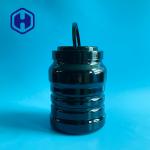 Custom 2450ml Screw Cap Handle Plastic PET Jar For Screw Nut Metal Small Parts for sale