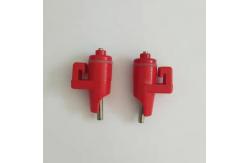 China Nipple 130ml/Min Poultry Drinkers Automatic With Float supplier