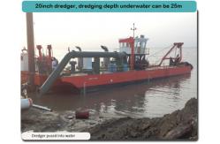 China Diesel Engine Hydraulic Cutter Sand Dredging Machine Non self propelled dredger Equipment supplier