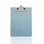 Clear A4 File Plastic Office Clipboards ODM With Metal Clip And Smooth Surface for sale
