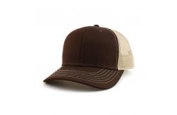China Custom Cotton Twill 6 Panel Blank Trucker Cap Plastic Buckle supplier