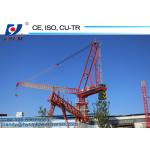 25t 50m jib Luffing Crane Derricking Tower Crane for Construction Building for sale
