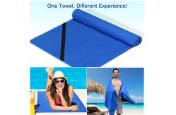 China Soft Microfiber Gym Towel Anti-Bacterial And Quick-Drying For Active Lifestyles supplier
