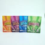 Digital Printing Three Side Sealed Pouches Customized Flat Bags with Zipper