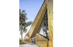 China Decorative Exterior Aluminium Curtain Wall Systems Facade Perforated supplier