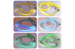 China 120cm Led Dog Leash Rechargeable USB Illuminated Dog Leash Personalized supplier